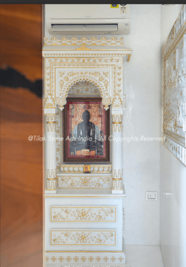 From Carving to Calm: Rethinking Simple Marble Temple Design for Home